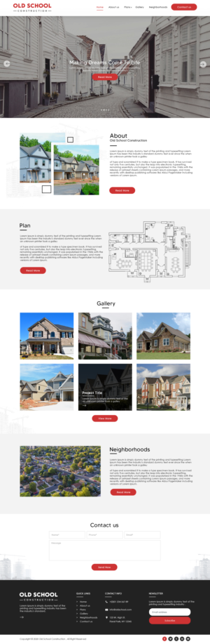 Web Design par bdesigner9 pour ce projet | Design : #23894220