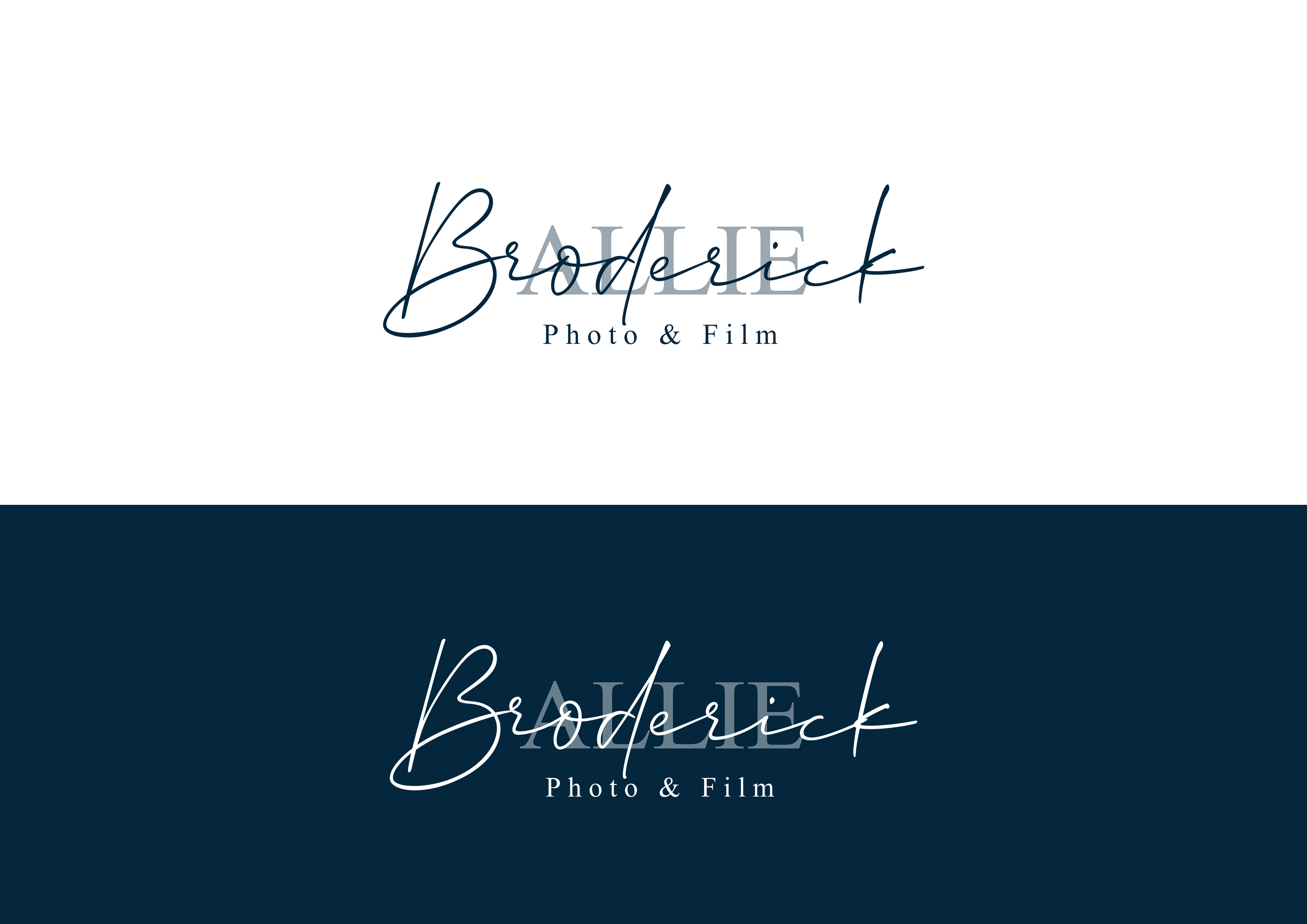 Logo Design by Cubebox Studios for Allie Broderick Photography | Design #23936503