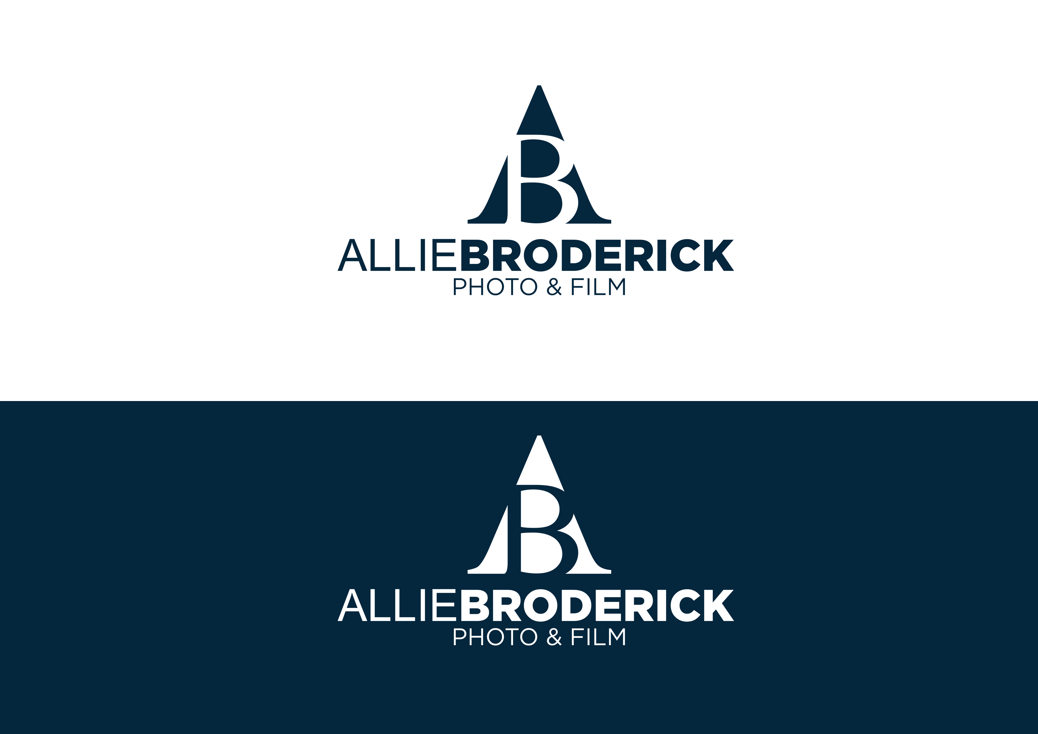 Logo Design by Cubebox Studios for Allie Broderick Photography | Design #23936580