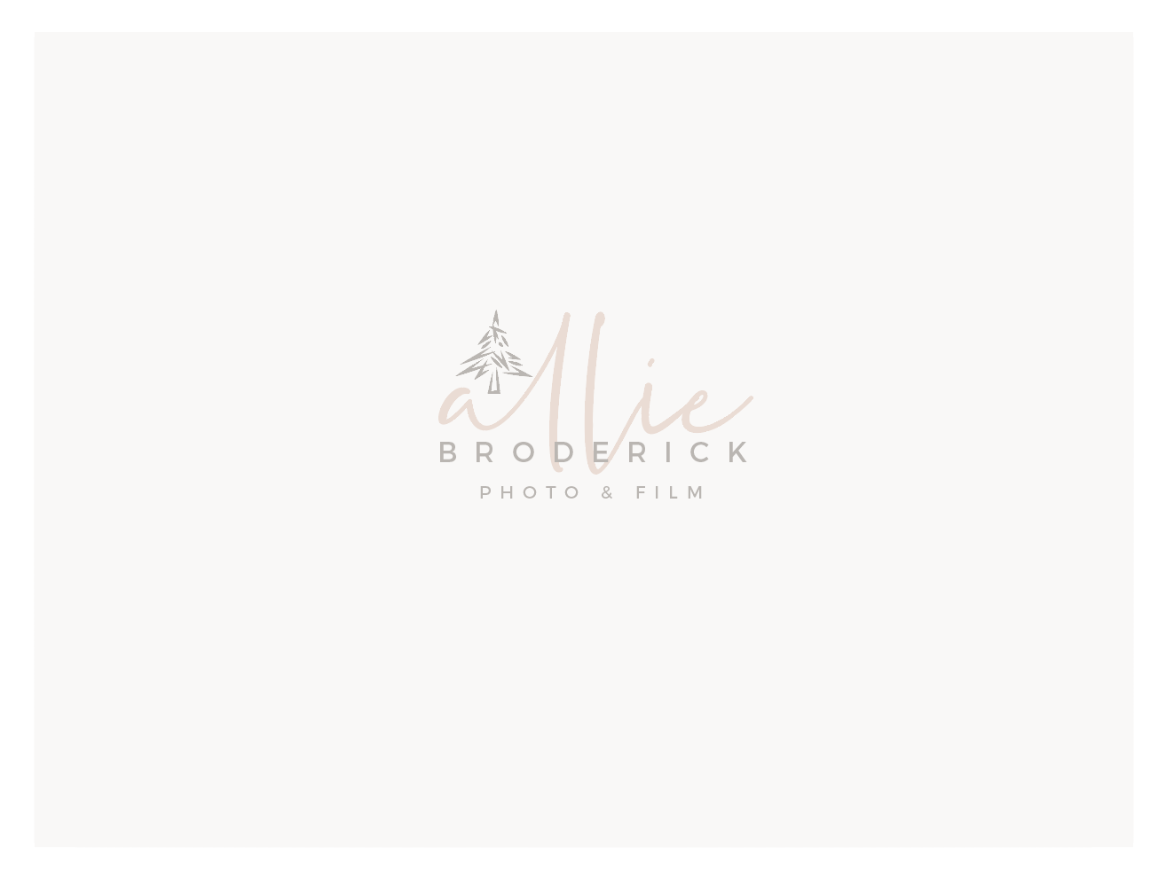 Logo Design by wonderland for Allie Broderick Photography | Design #23932749
