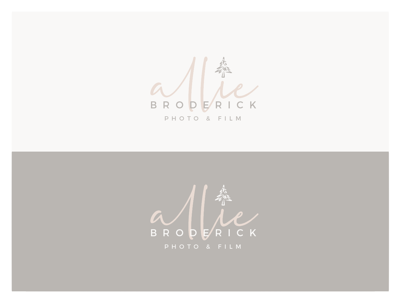 Logo Design by wonderland for Allie Broderick Photography | Design #23972374