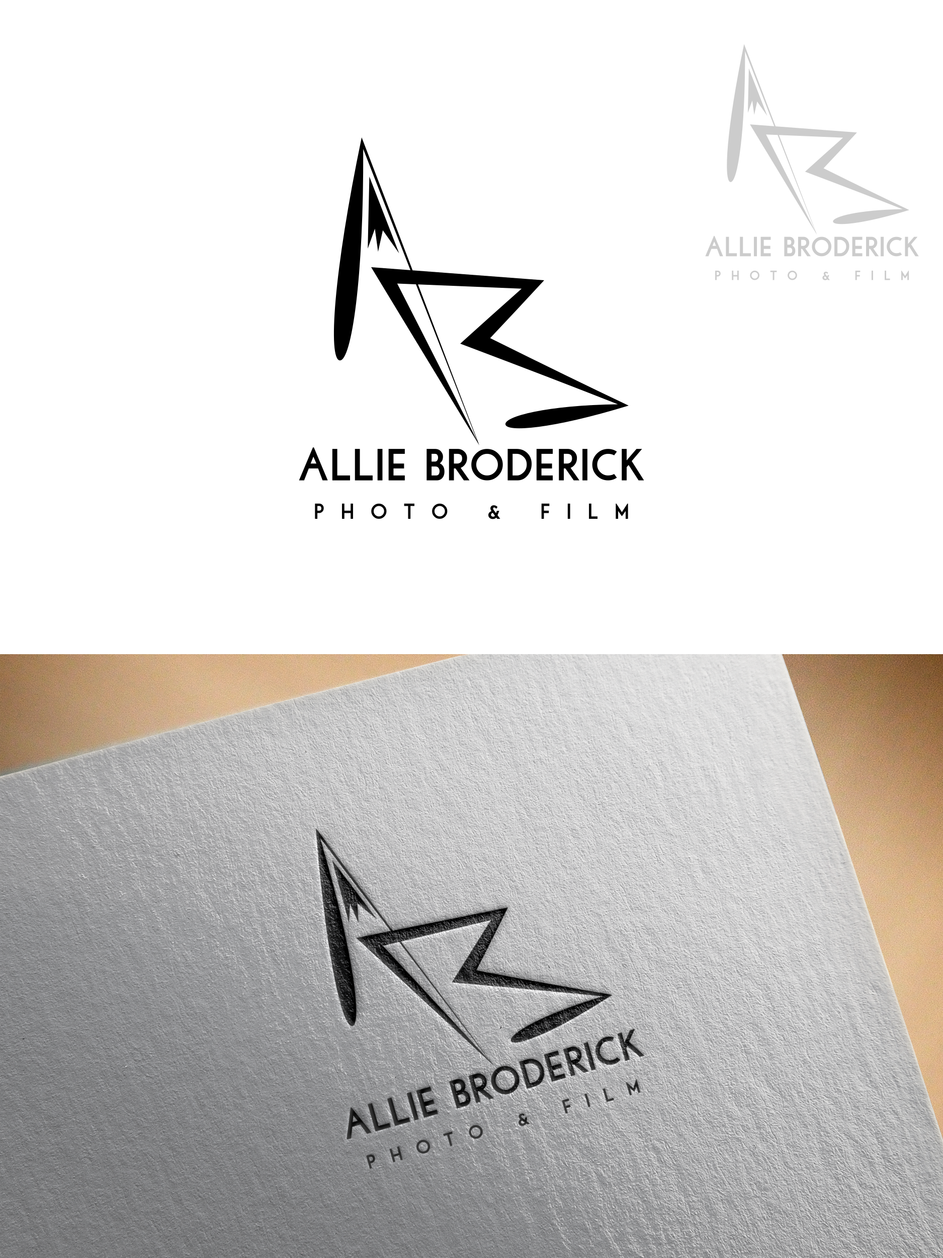 Logo Design by design.bb for Allie Broderick Photography | Design #23930603