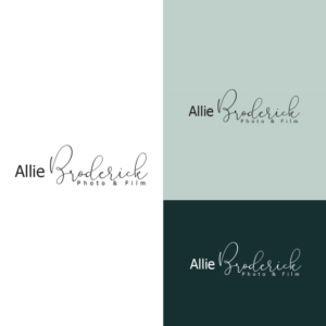 Logo Design by CreativeFlows 2 for Allie Broderick Photography | Design: #23895541