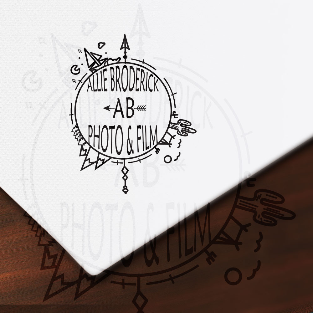 Logo-Design von CreativeFlows 2 für Allie Broderick Photography | Design #23949769