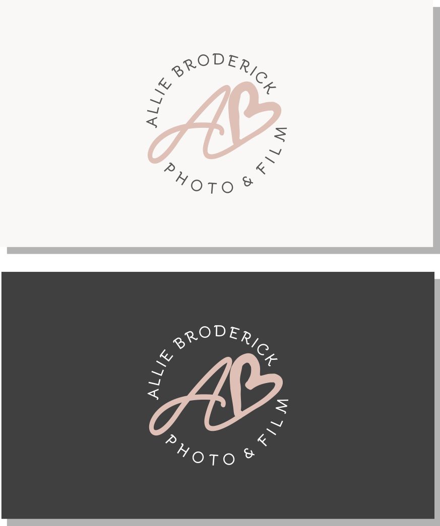 Logo Design by Rajiv Kumar for Allie Broderick Photography | Design #23925062