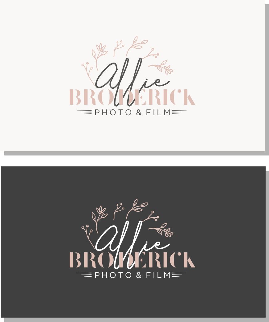 Logo Design by Rajiv Kumar for Allie Broderick Photography | Design #23925063