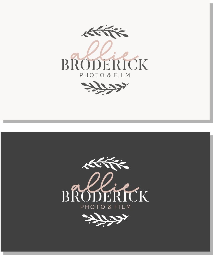 Logo Design by Rajiv Kumar for Allie Broderick Photography | Design #23925064