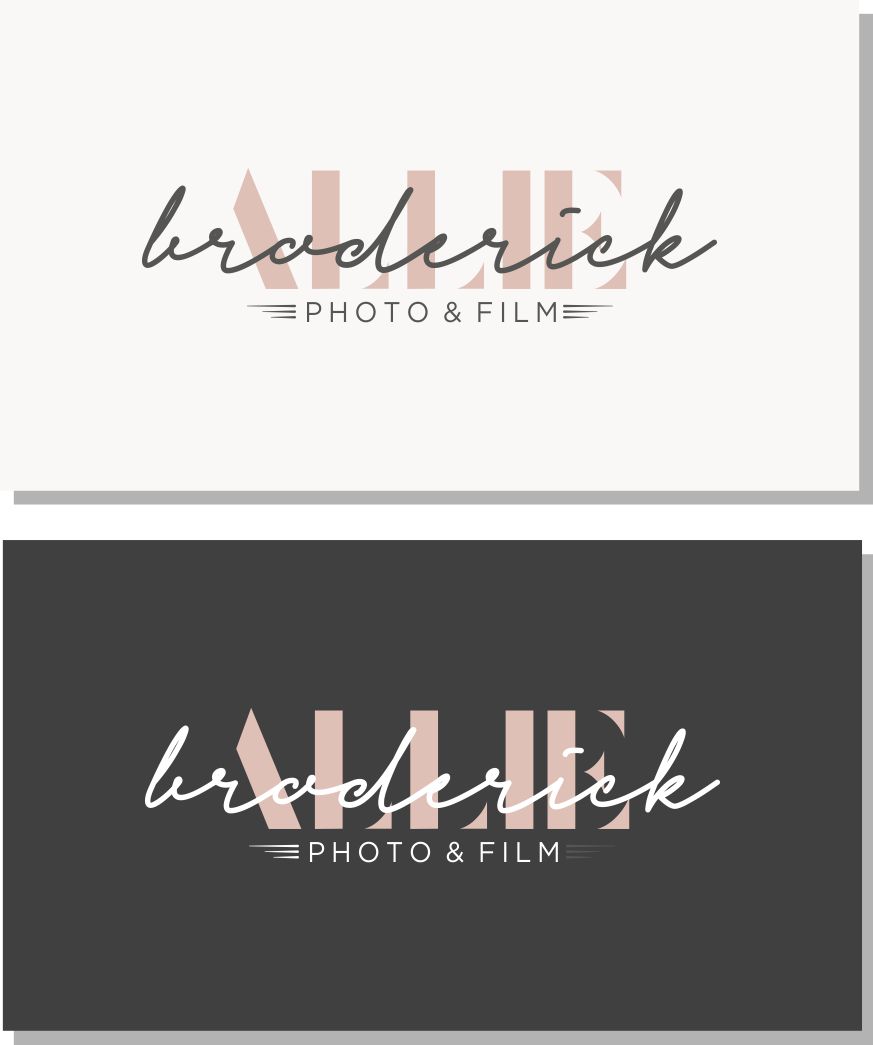 Logo Design by Rajiv Kumar for Allie Broderick Photography | Design #23925068