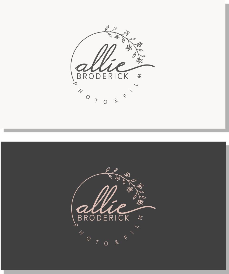 Logo Design by Rajiv Kumar for Allie Broderick Photography | Design #23925069