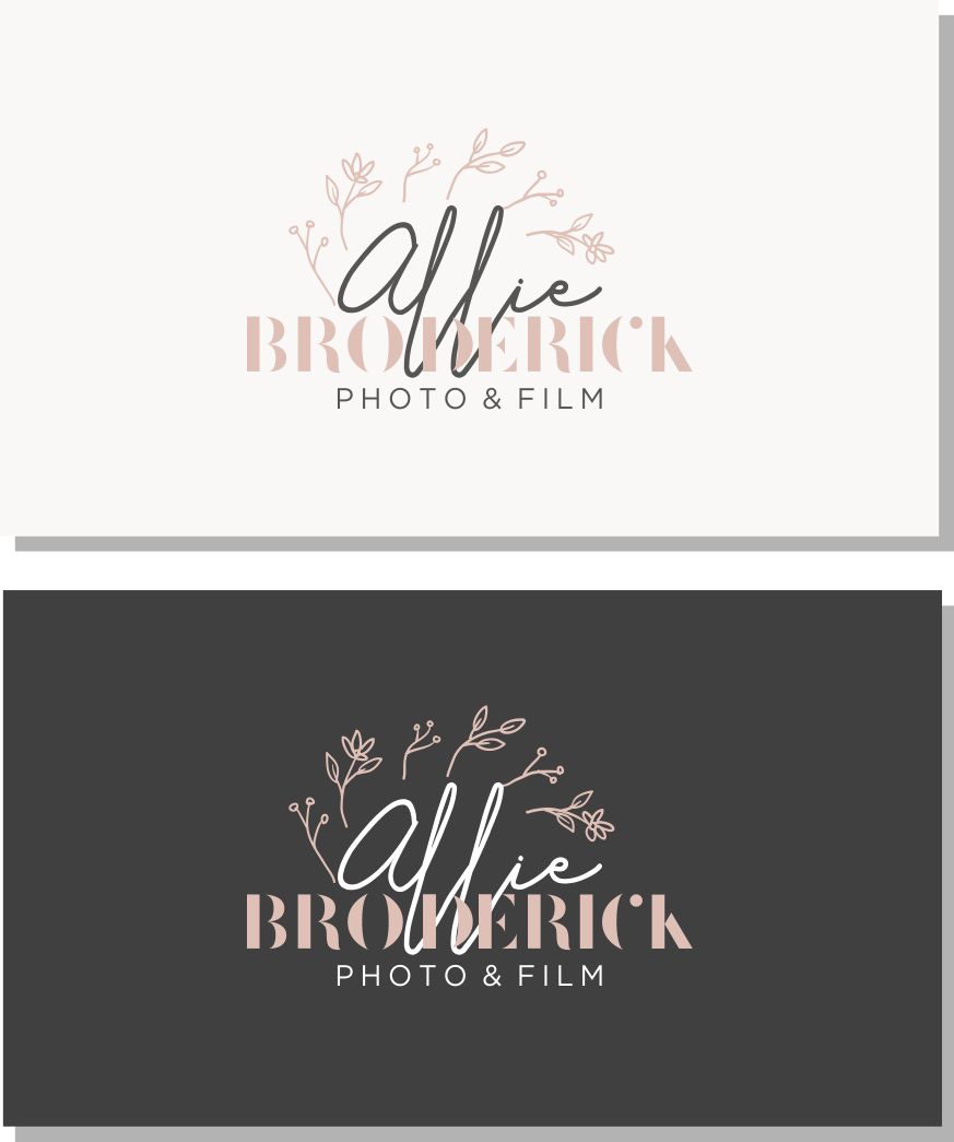Logo Design by Rajiv Kumar for Allie Broderick Photography | Design #23927520