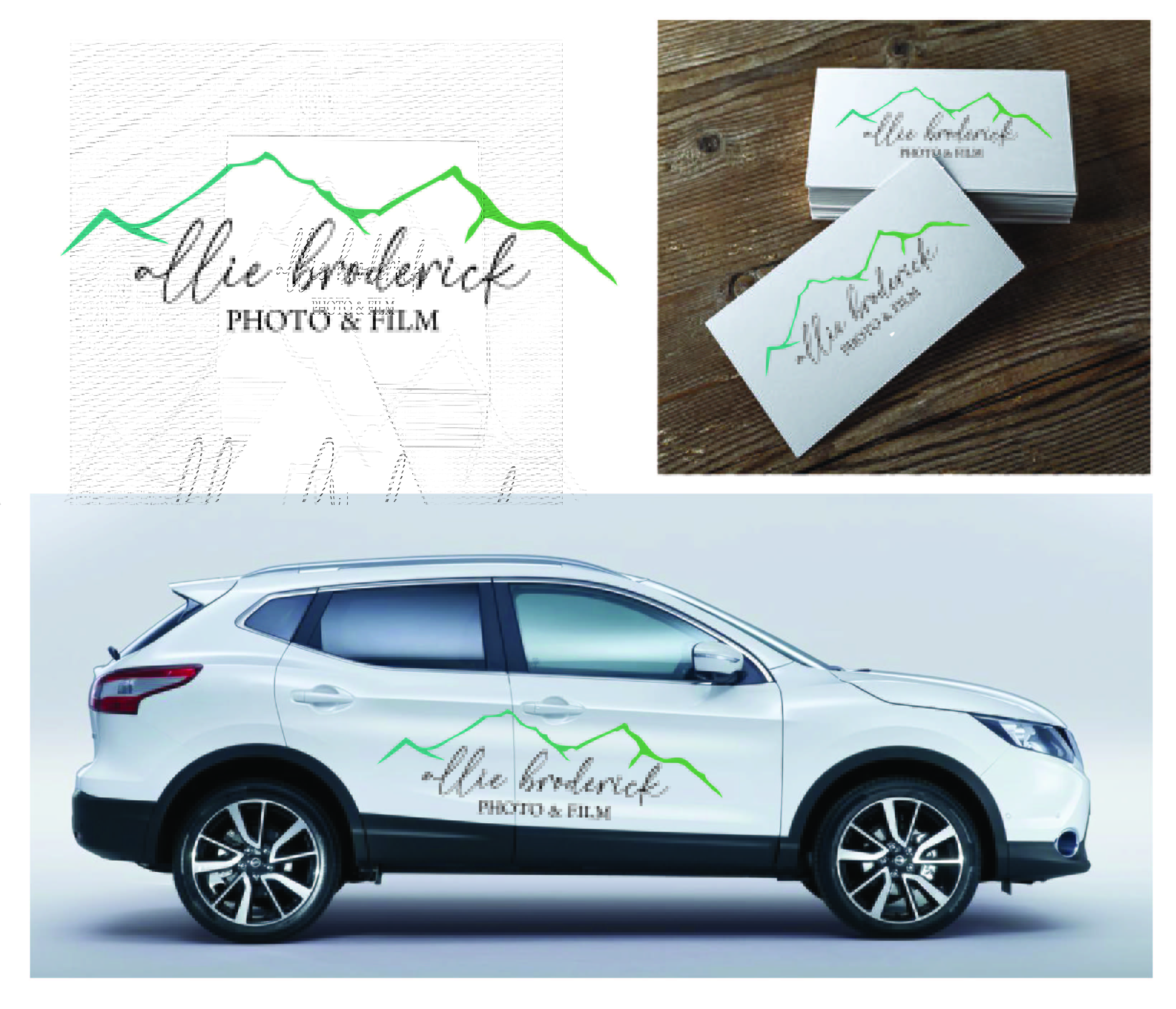 Logo-Design von Jessica Harkness 2 für Allie Broderick Photography | Design #23888619