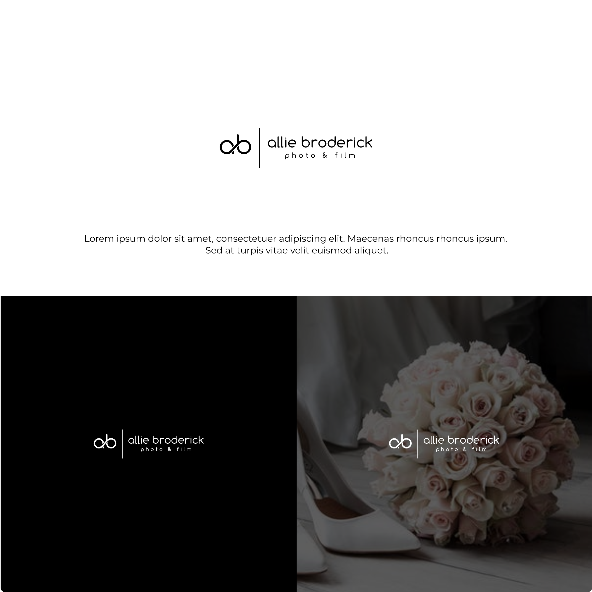 Logo Design by ybmdesign for Allie Broderick Photography | Design #23890215