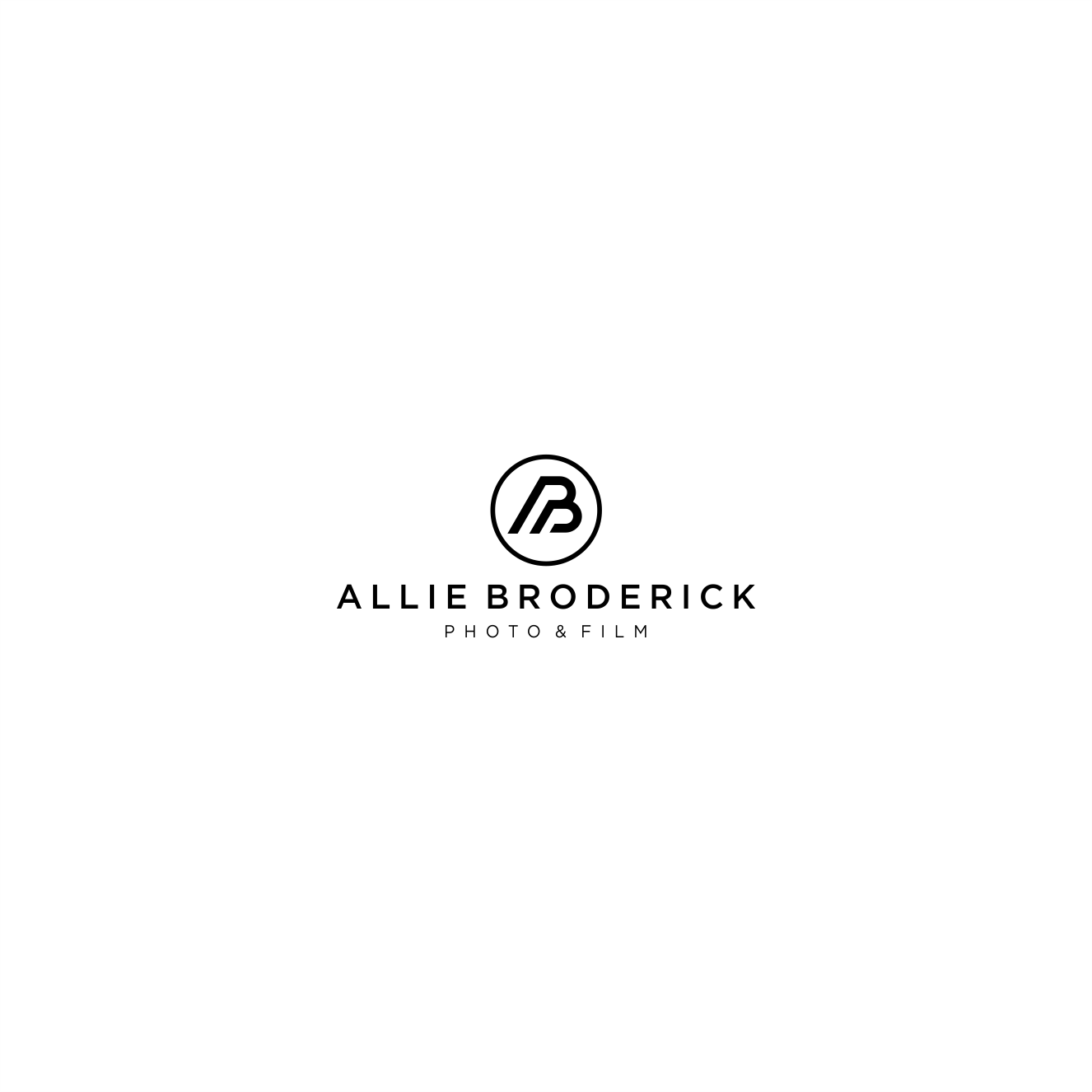 Logo Design by kancil dsgn for Allie Broderick Photography | Design #23897204