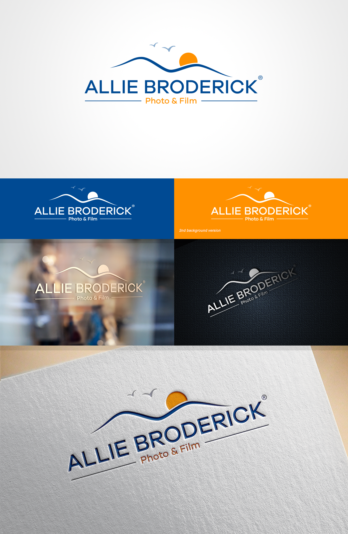 Logo Design by creativerhythm for Allie Broderick Photography | Design #23960805
