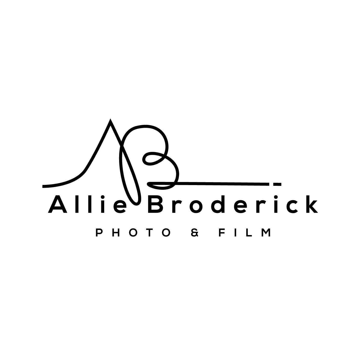 Logo Design by geni for Allie Broderick Photography | Design #23893914
