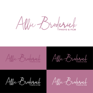 Logo Design by one six zero design for Allie Broderick Photography | Design: #23900999