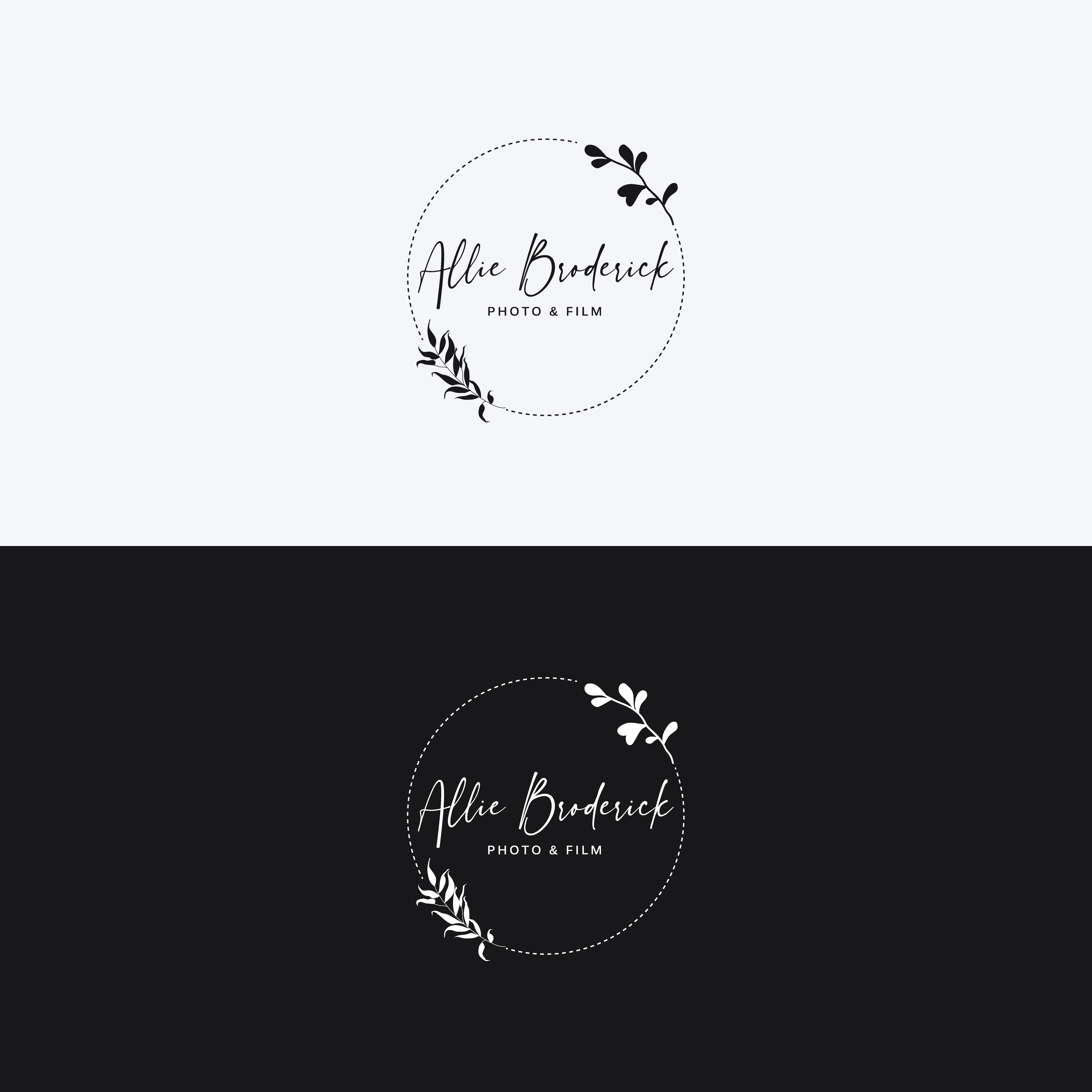 Logo Design by Ara Studio for Allie Broderick Photography | Design #23889051