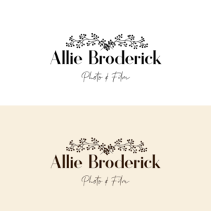 Logo Design by carolinamartt for Allie Broderick Photography | Design: #23961156