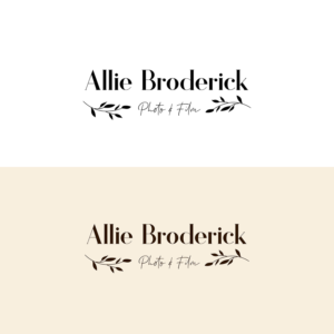 Logo Design by carolinamartt for Allie Broderick Photography | Design: #23961160