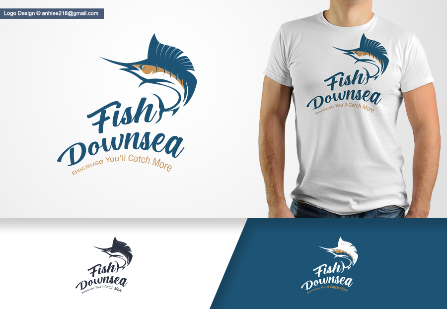 Diseño de Logo por Anhlee para Fish DownSea LLC | Diseño #23889911