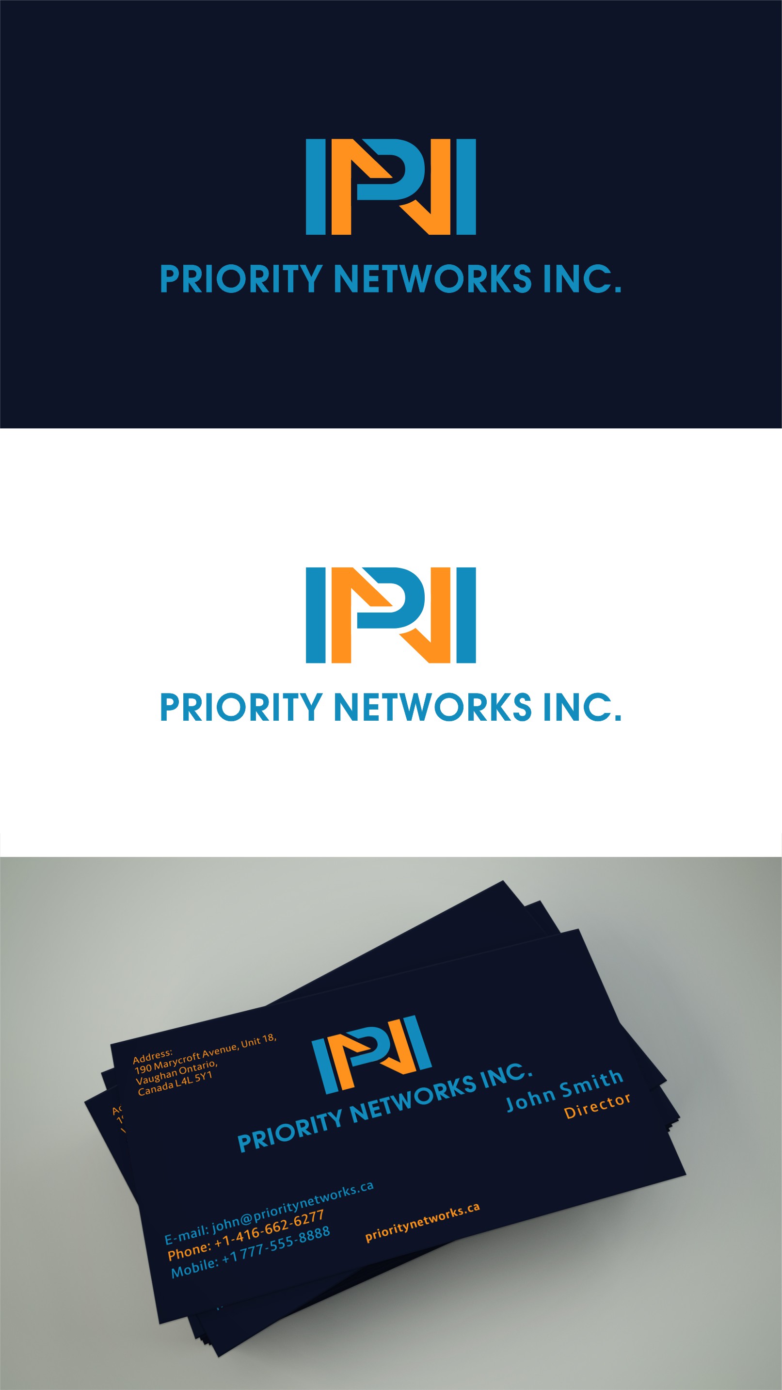 Logo Design by bojboga for Priority Networks Inc. | Design #23927461