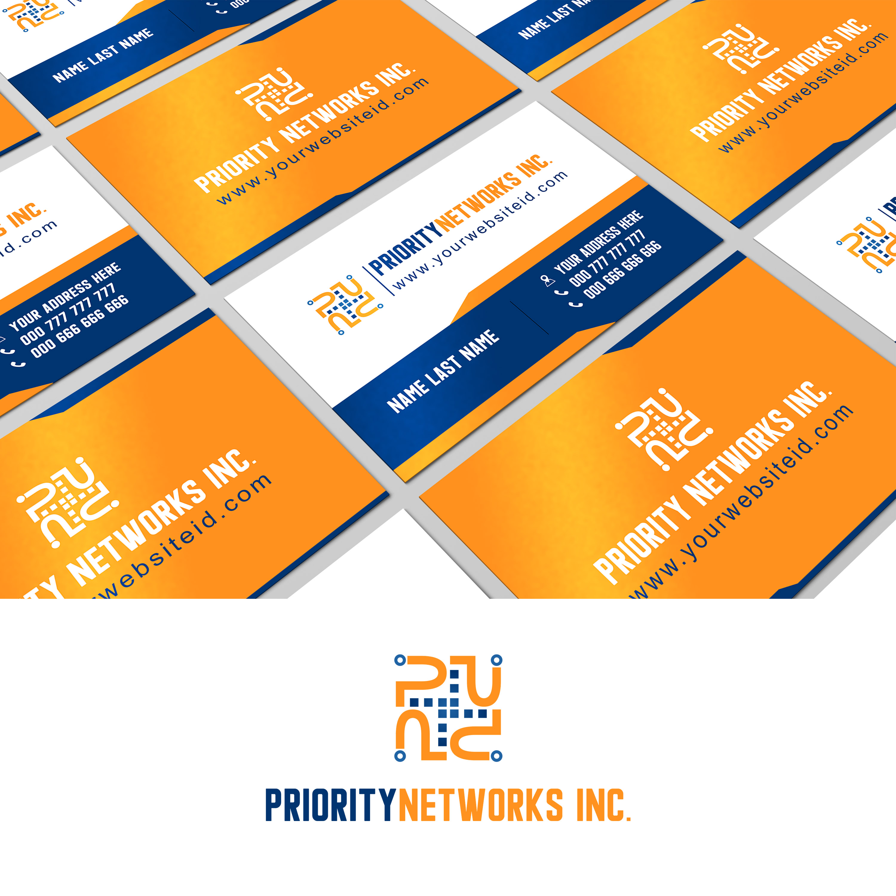 Logo Design by Jet-D for Priority Networks Inc. | Design #23889290
