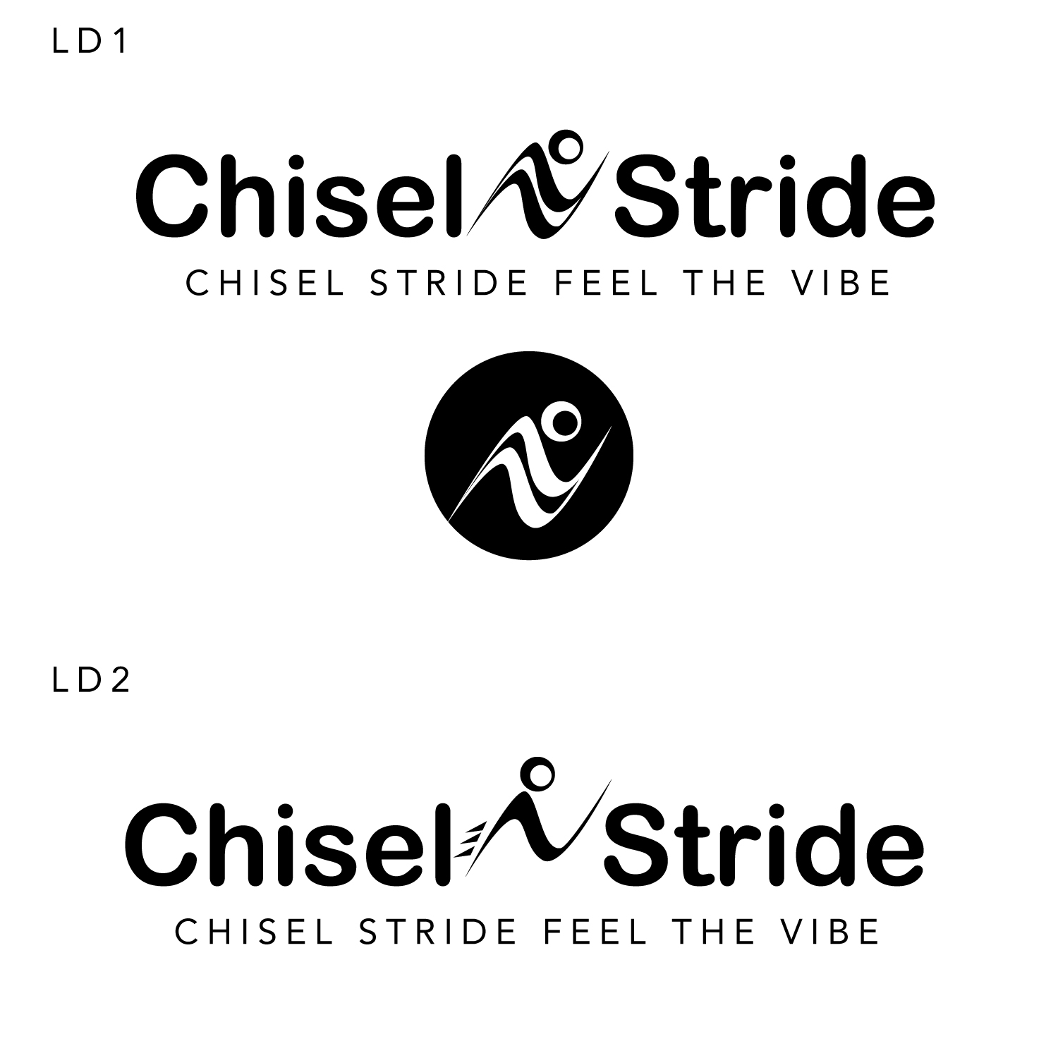 Logo Design by uk for Chisel N Stride  | Design #23886825