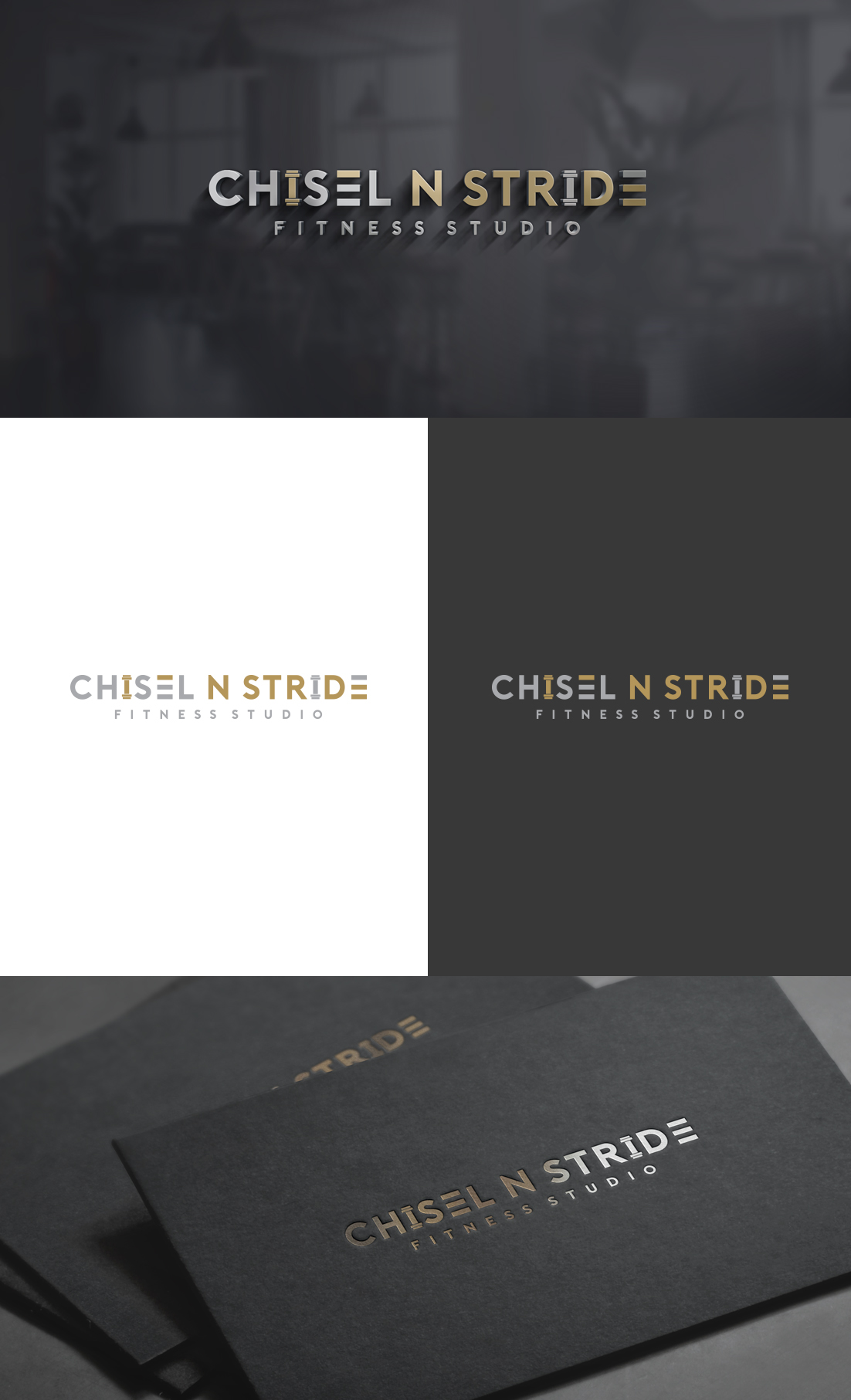 Logo Design by GLDesigns for Chisel N Stride  | Design #23886361