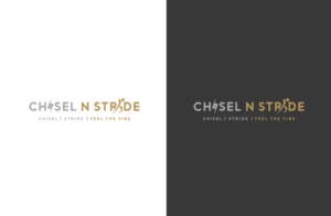 Diseño de Logo por GLDesigns para Chisel N Stride  | Diseño: #23906909