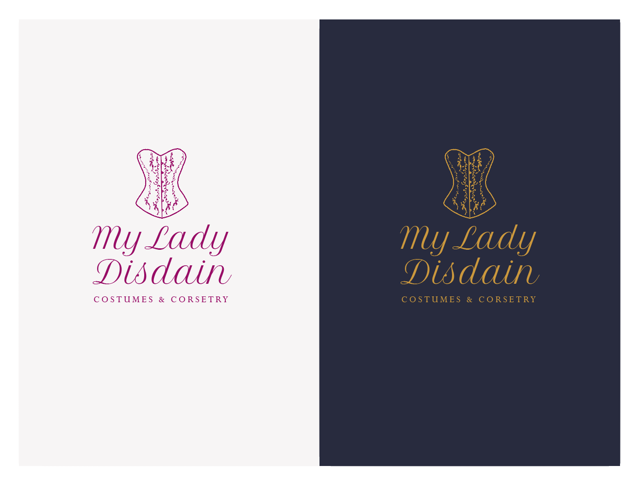 Logo Design by wonderland for My Lady Disdain | Design #23903134