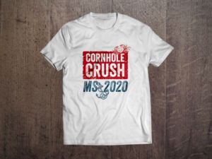 Cornhole Tournament Fundraiser for MS needs event T-shirt Design | Design de T-shirt par Pinky 