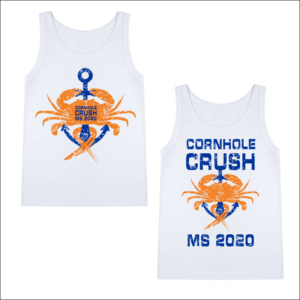 Cornhole Tournament Fundraiser for MS needs event T-shirt Design | Design de T-shirt par A10