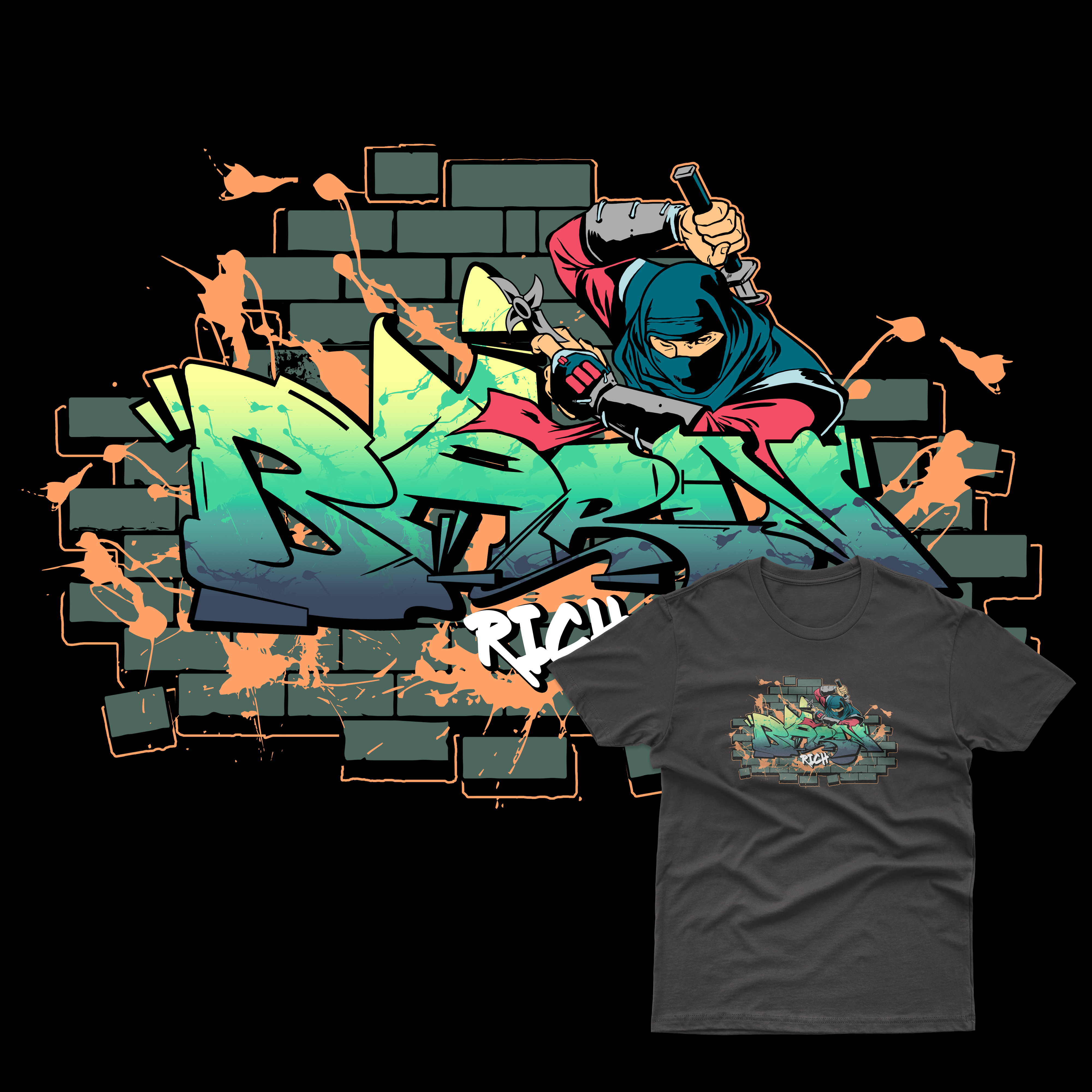 T-shirt Design by duatitik.std for this project | Design #23941935