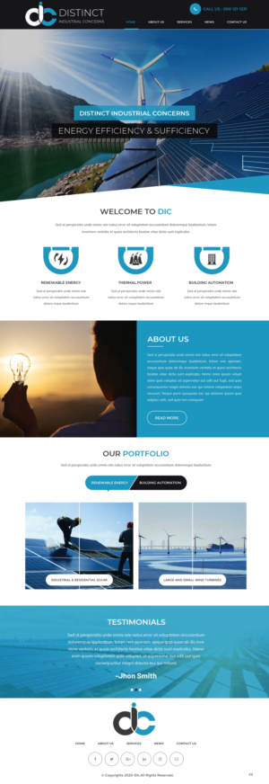 Web Design by pb for DIC | Design: #23895792