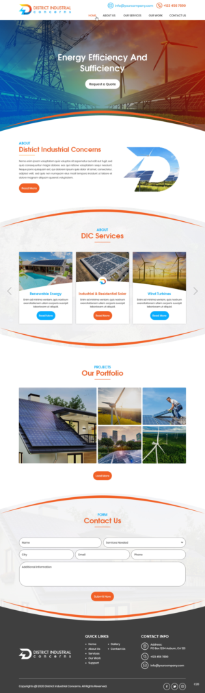 Web Design by pb for DIC | Design: #23895794