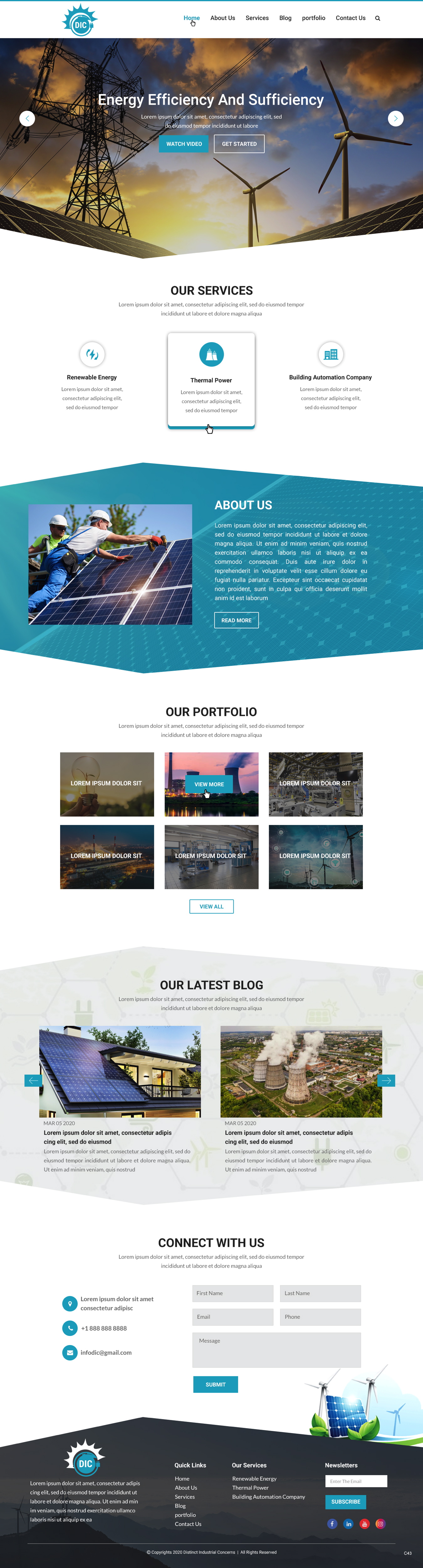 Web Design by pb for DIC | Design #23895800