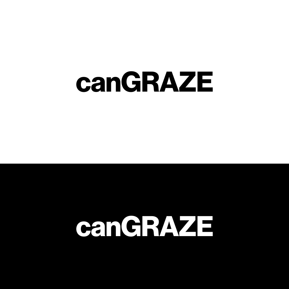 Logo Design by rinaldoajigunadi 2 for canGRAZE | Design #23898344