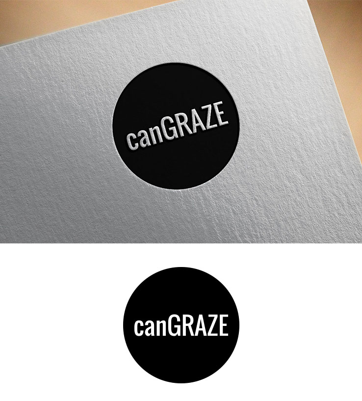 Logo Design by Aliqa Design for canGRAZE | Design #23892059