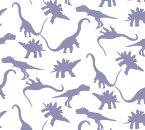 Unique Dinosaur design for a boy's shower curtain product | Graphic Design by studio_folder