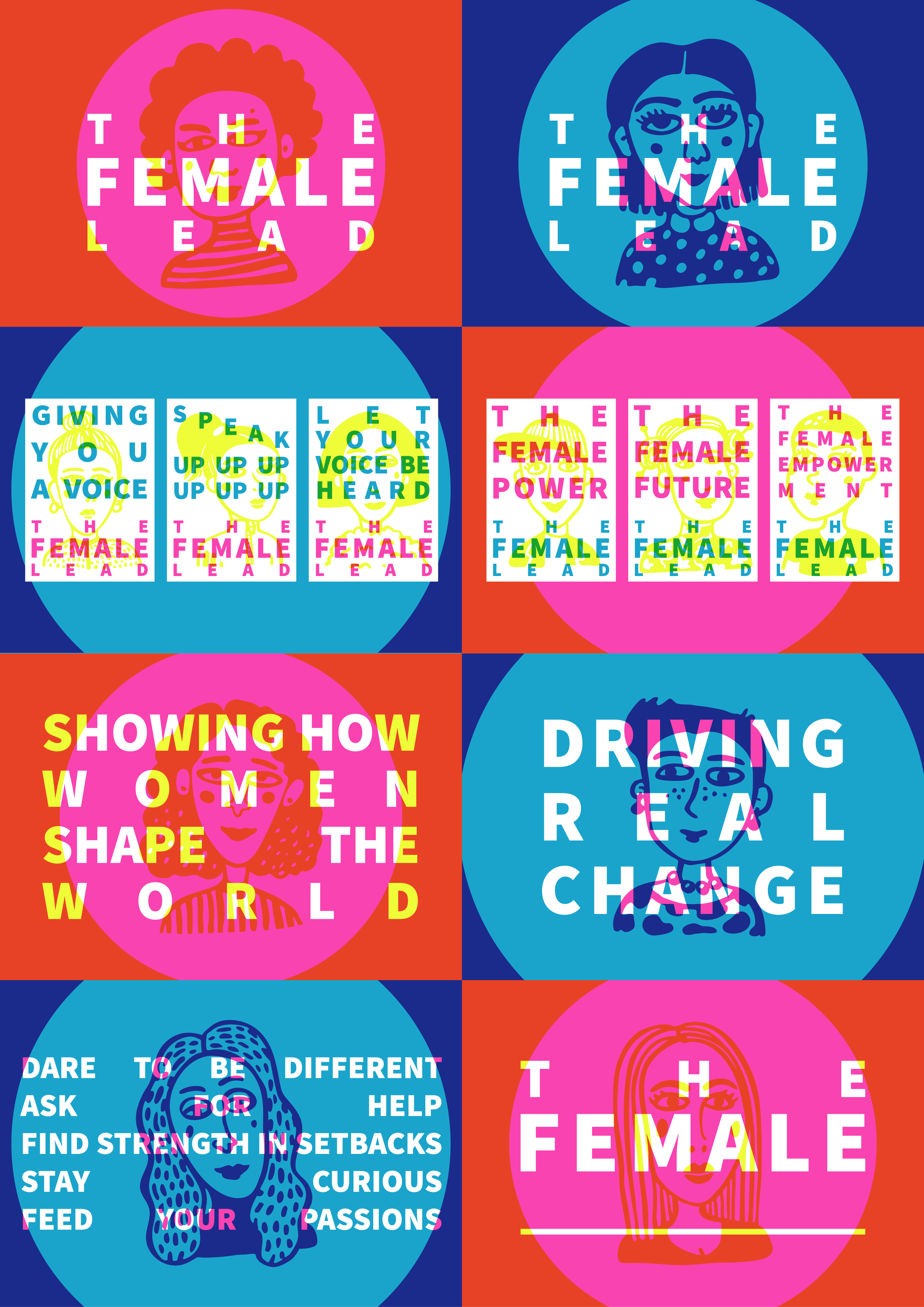 Diseño de Logo por Yrreb para The Female Lead | Diseño #24317101