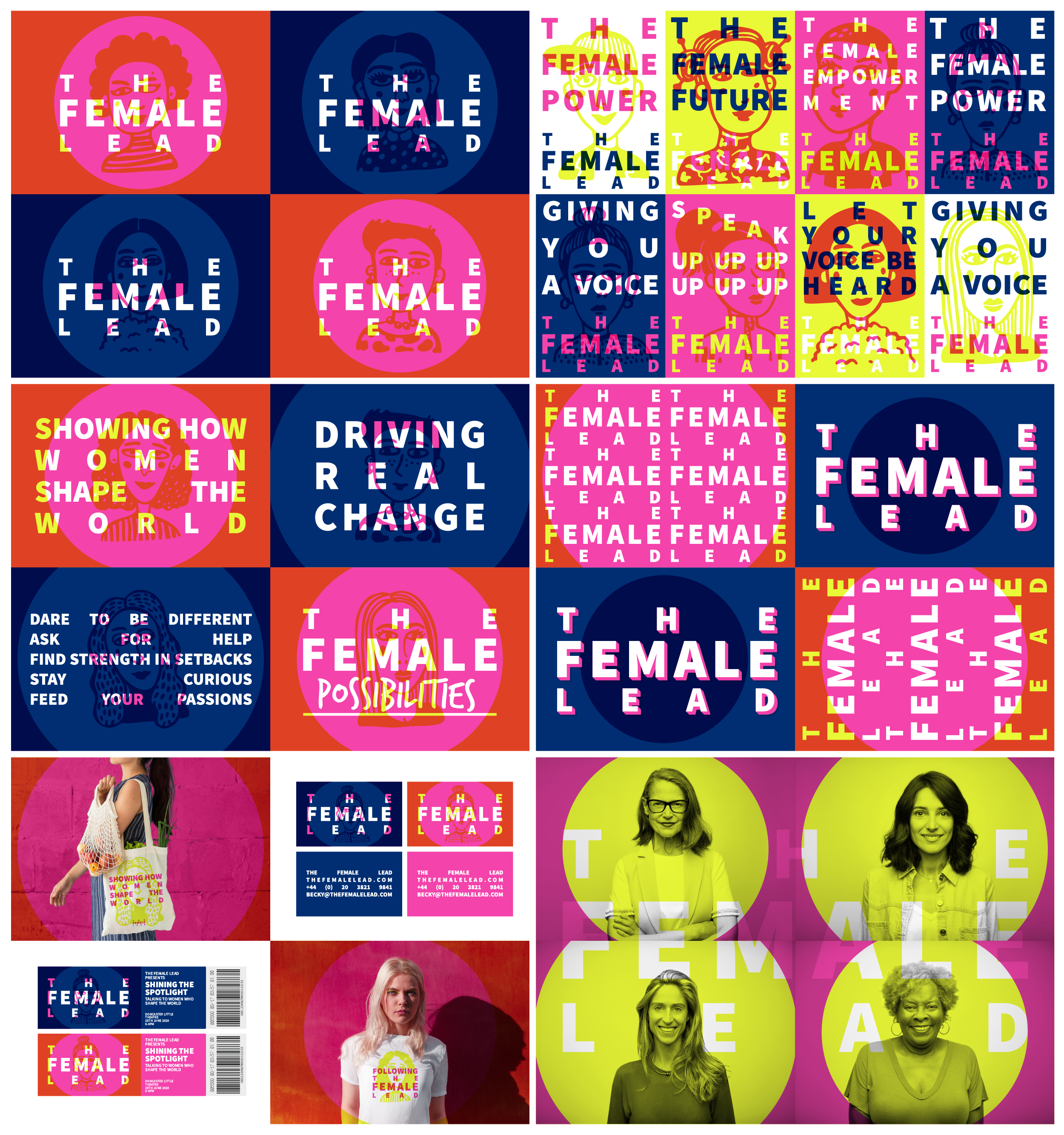 Diseño de Logo por Yrreb para The Female Lead | Diseño #24324940
