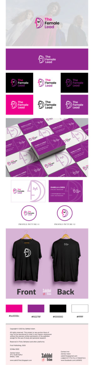 Logo Design by Zahid9692 for The Female Lead | Design: #23978339