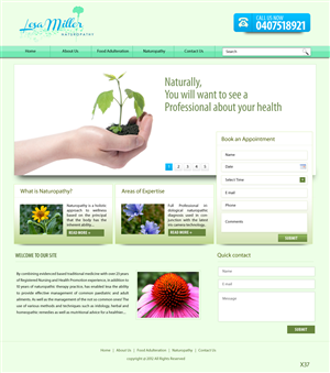 Web Design by pb for this project | Design: #722224