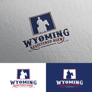 Wyoming Registered Agent | Diseño de Logo por Rii
