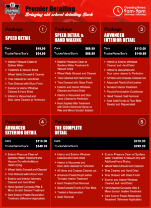 Flyer Design by ColorDrops for Kc Sprayworks Paint & Body | Design: #23915490