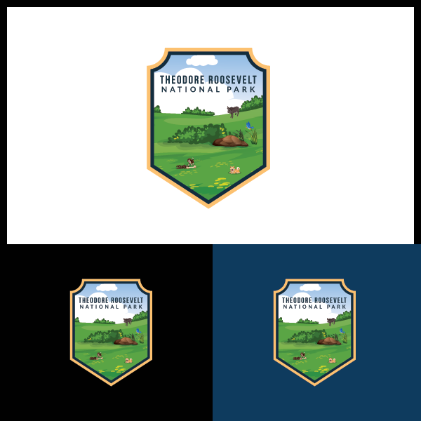 Logo Design by  Artman for Theodore Roosevelt Nature & History Association | Design #23947918