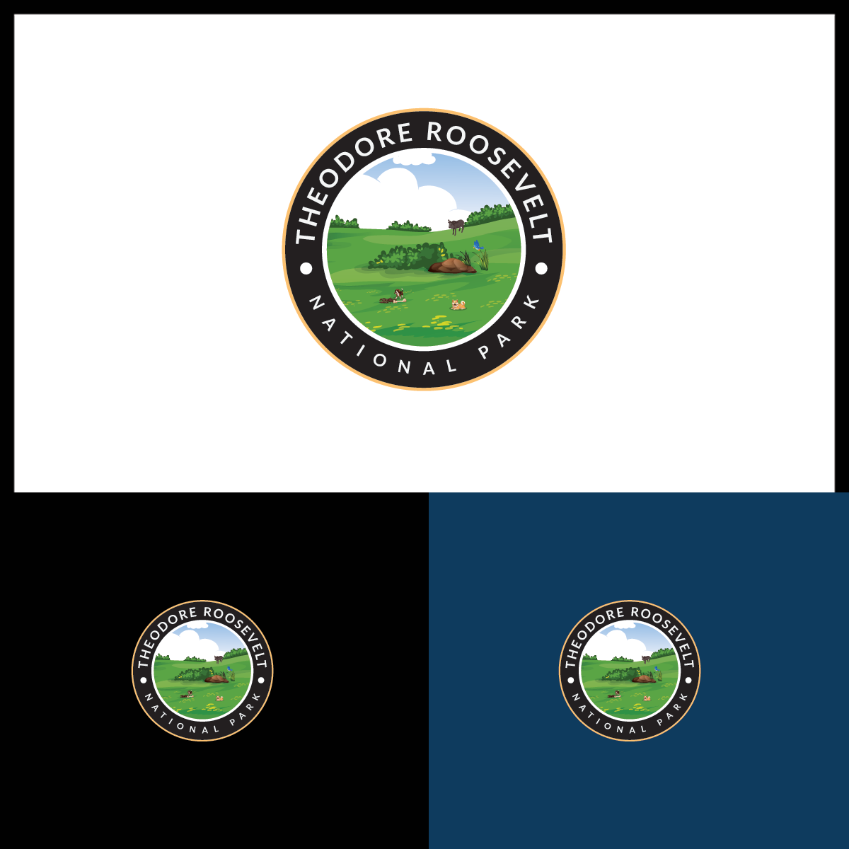 Logo Design by  Artman for Theodore Roosevelt Nature & History Association | Design #23949009