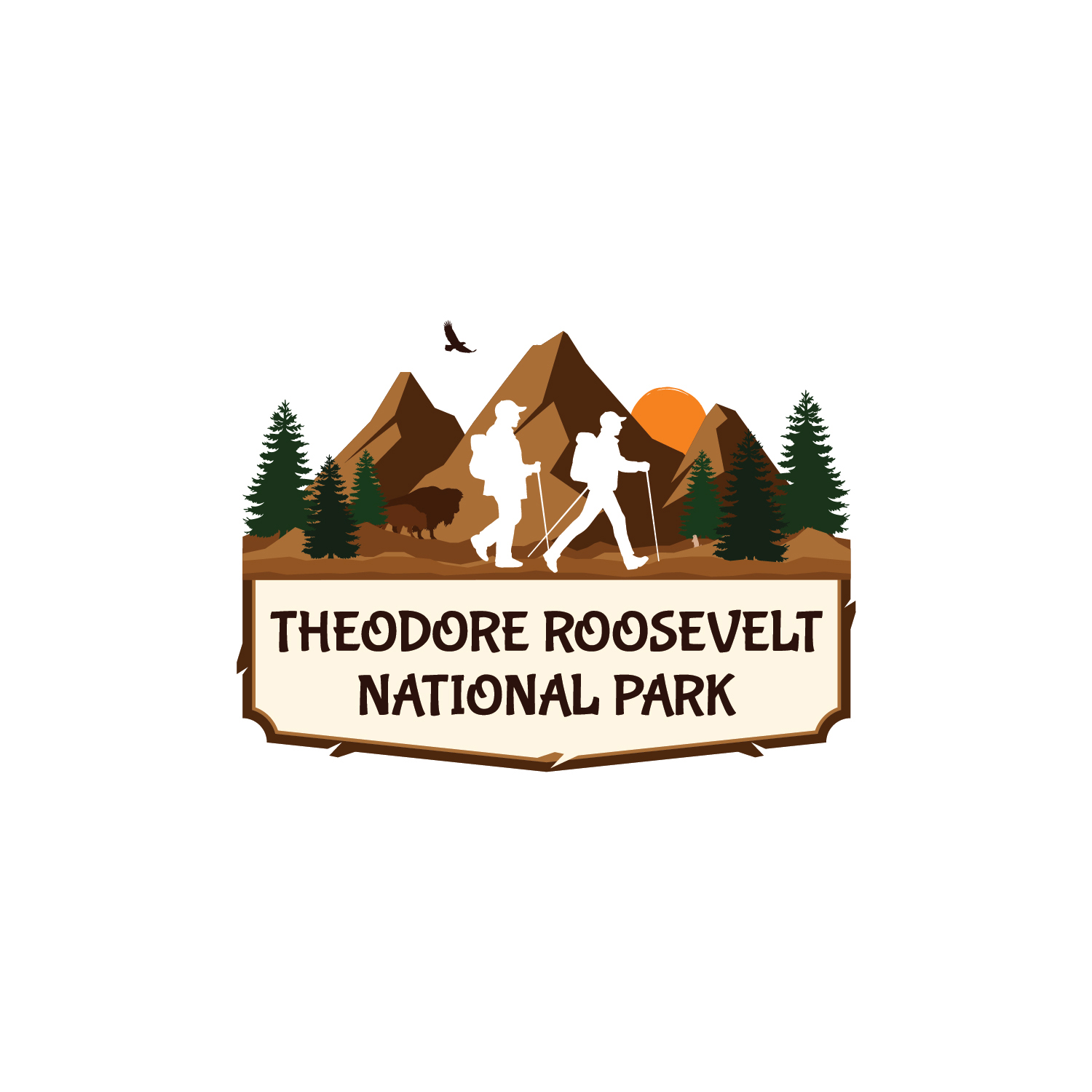 Logo Design by CS_Creatives for Theodore Roosevelt Nature & History Association | Design #23952333