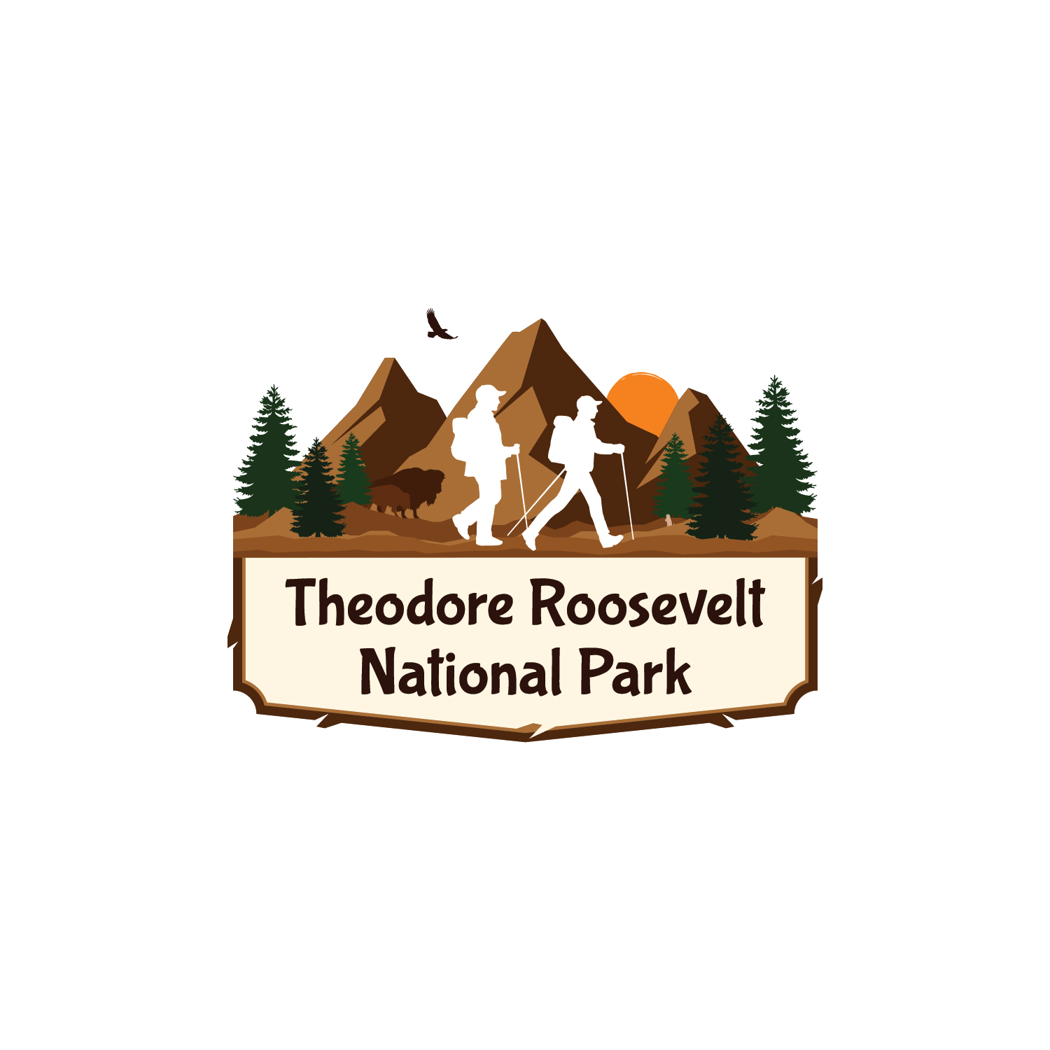 Logo Design by CS_Creatives for Theodore Roosevelt Nature & History Association | Design #23952334