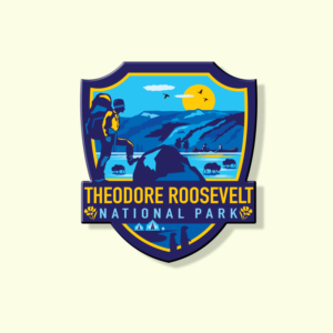Theodore Roosevelt National Park | Logo Design by Dennis Jackson Design